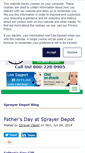 Mobile Screenshot of info.sprayerdepot.com